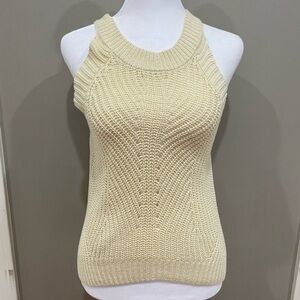 Nine West Beige Knit Tank Top